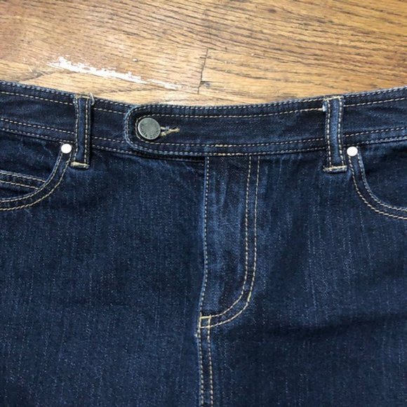 Liz Claiborne Women Skirt Denim Size 6 Blue - Picture 2 of 5